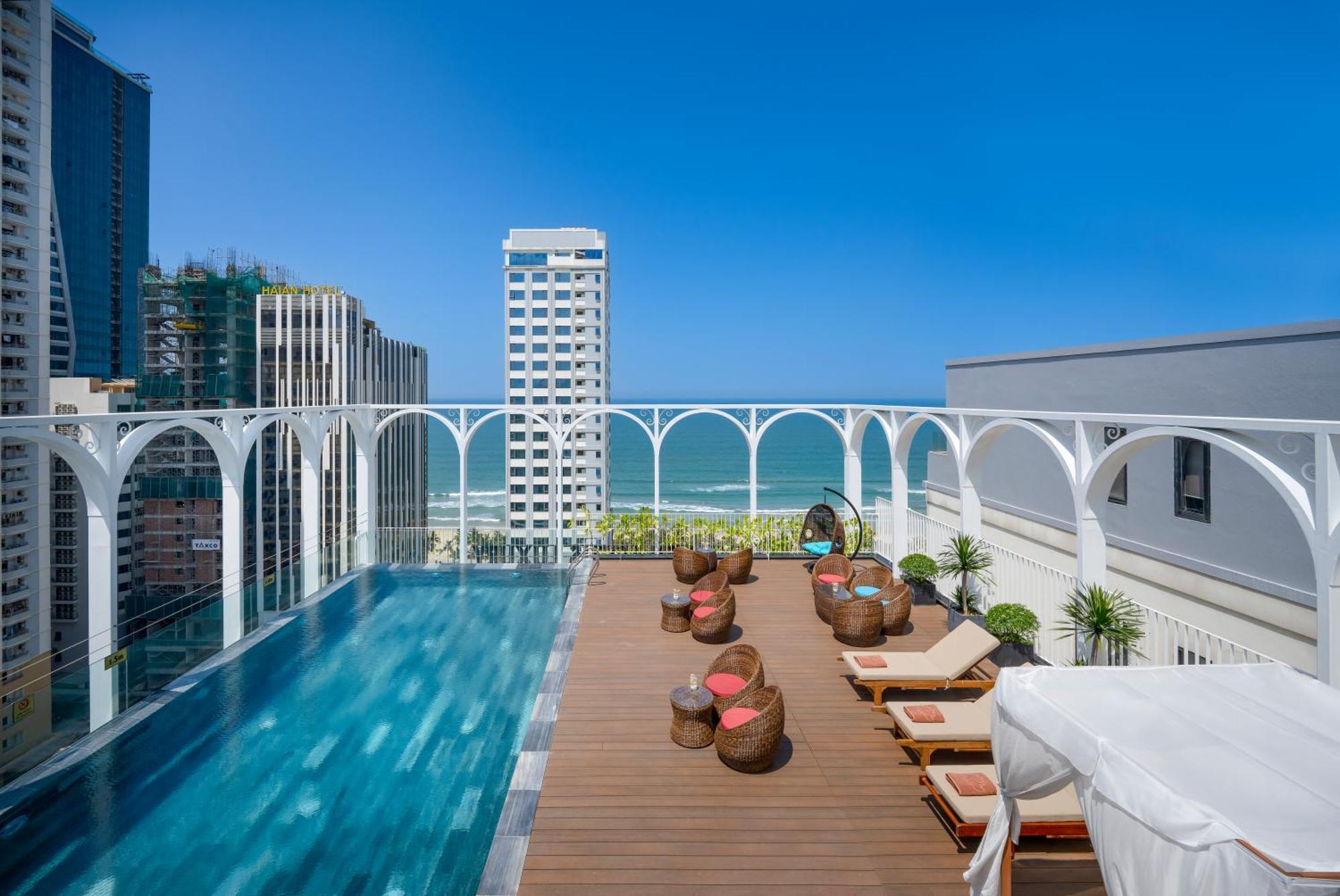 Golden Lotus Luxury Hotel Danang - Complimentary Daily Afternoon Tea ภายนอก รูปภาพ