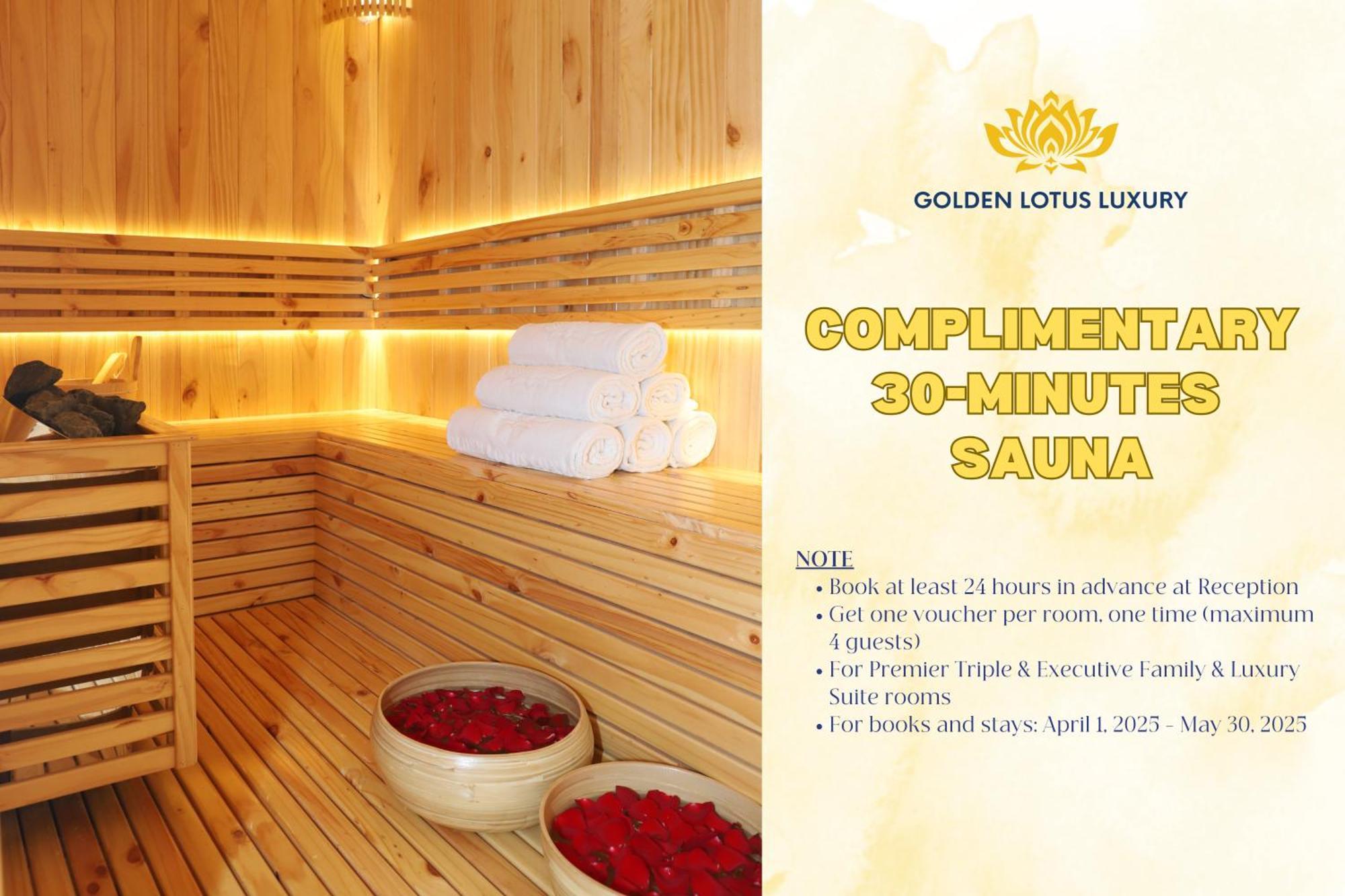 Golden Lotus Luxury Hotel Danang - Complimentary Daily Afternoon Tea ภายนอก รูปภาพ