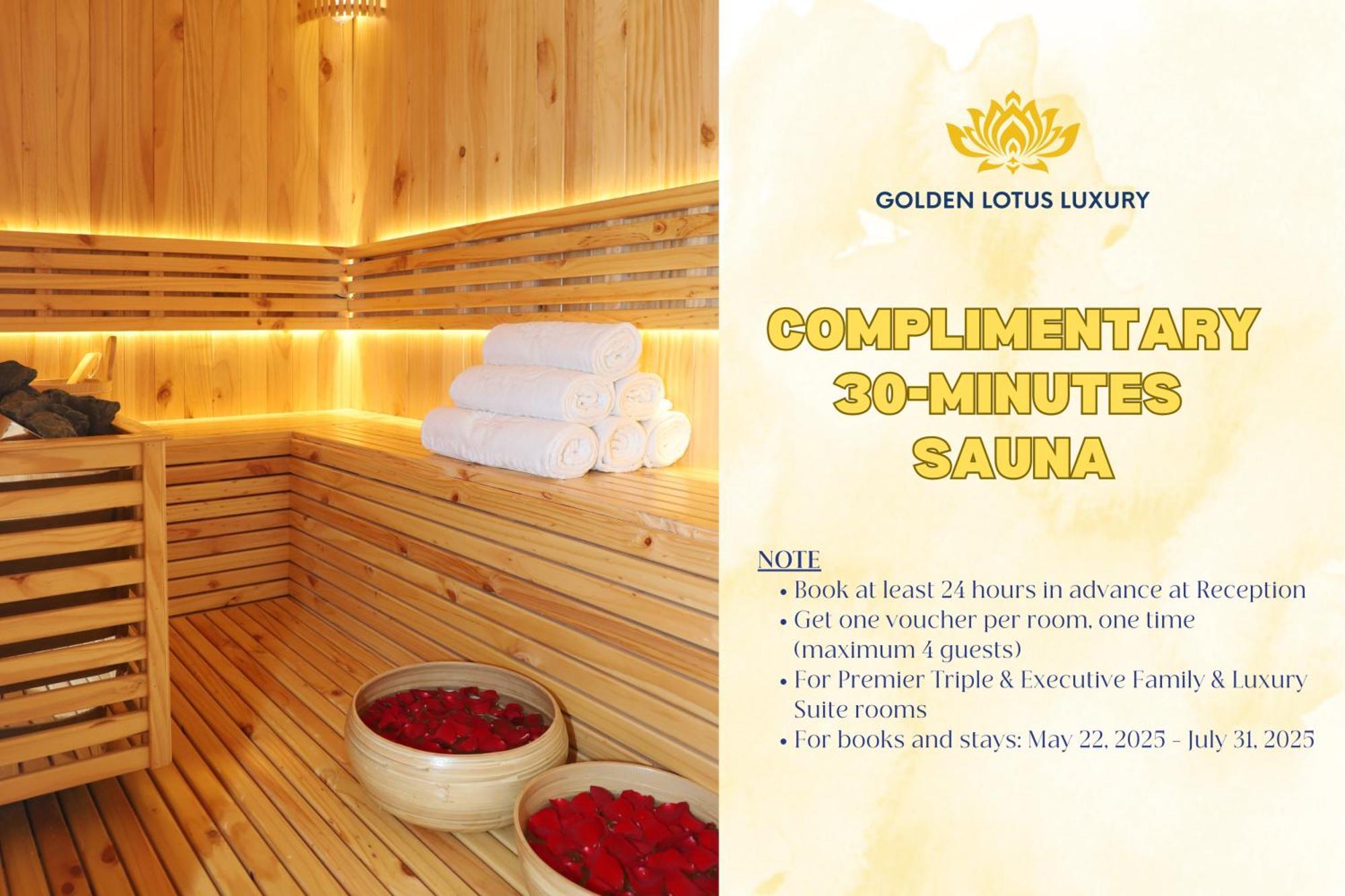 Golden Lotus Luxury Hotel Danang - Complimentary Daily Afternoon Tea ภายนอก รูปภาพ